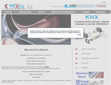 Tablet Screenshot of nexoil.it